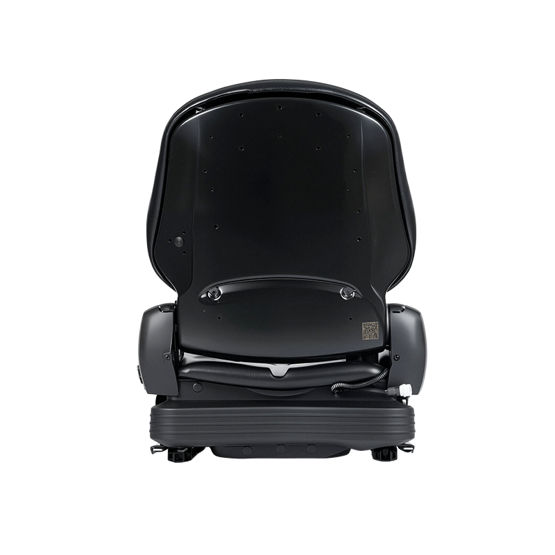 BF16 Низкопрофильное виниловое сменное сиденье с механической подвеской для погрузочно-разгрузочного оборудования - черное с EN13490 IT1+IT2