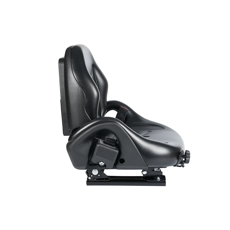 BF5-3 Сертифицированное EN13490 IT1+IT2 сиденье с подвеской, ремнем безопасности и переключателем OPS | Конструкция с широким расположением оператора, совместимая с вилочными погрузчиками Hangcha, Nissan, TCM, Mitsubishi.