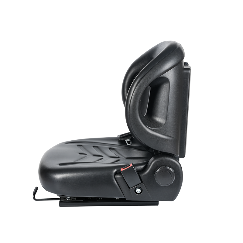 Универсальное бортовое сиденье BF2-2 для аэропортовых тракторов с наклоном 60°, втягивающимся ремнем безопасности и ящиком для документов