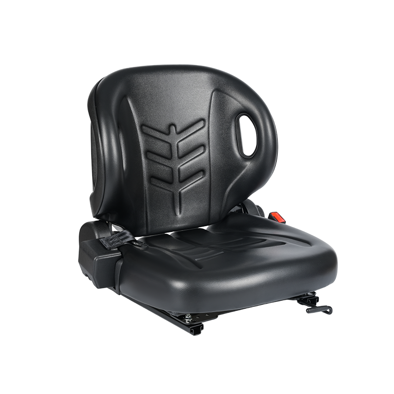 Универсальное бортовое сиденье BF2-2 для аэропортовых тракторов с наклоном 60°, втягивающимся ремнем безопасности и ящиком для документов